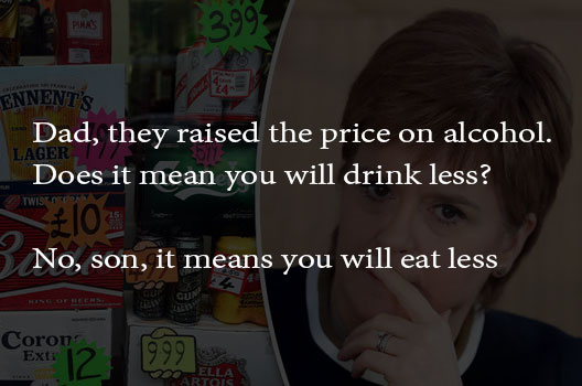 Scotland's minimum alcohol price policy